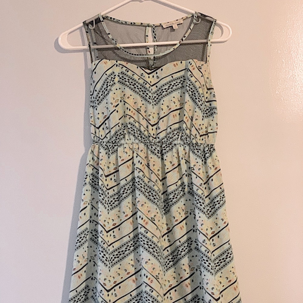 Charlotte Russe Aztec Print Mini Dress